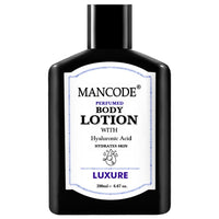 Mancode Luxure Body Lotion For Men 200ml | Easy Absorption | Nourishing Formulation | Hydrating Moisturization | Intense Care | Smooth Texture | Healthier Complexion | Elevates self-care.