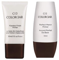 Colorbar New Perfect Match Primer, 30ml & Colorbar Cosmetics Flawless Finish Primer, Transparent, 30 ml