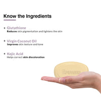 Fixderma Kojic Acid Soap, Epifager Soap | Skin Brightening & Skin Lightening Soap | Reduces the appearance of dark spots and melasma, Non-drying and non-comedogenic formulation - 75gm