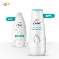 Dove Sensitive Care Bodywash with Triple Hydration Serum, 300ml