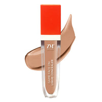 ZM Zayn & Myza Liquid Concealer for Face Makeup | Buildable Coverage | Easily Blendable | Conceals Dark Circles & Blemishes | Flawless Matte Finish, Sweatproof | Shade - Caramel, 6 ml