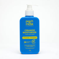 Peach & Musk Ceramide Moisturizer with 2% Pentavitin, Aloe Vera and Shea Butter Restores Skin's Moisture, Barrier Repair Cream, Paraben & SLS Free, 48-Hour Hydration, Non-Greasy, For All Skin Types - 200g