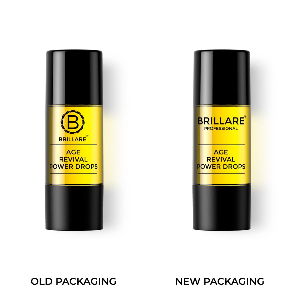 Brillare Professional Age Revival Power Drops, 100% Natural Face Serum With Aragn Oil, Rose and Bakuchioil (15 ML), Zero Chemicals