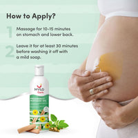 Mylo Ayurvedic Pregnancy Massage Oil - Dhanwantaram Thailam For Pregnant & Nursing Mothers for Daily Massage & Pain Relief, (200ml)