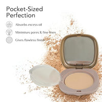 MARY JO K CULT MAKEUP HD FINISHED OIL CONTROL COMPACT POWDER MJK-601-1