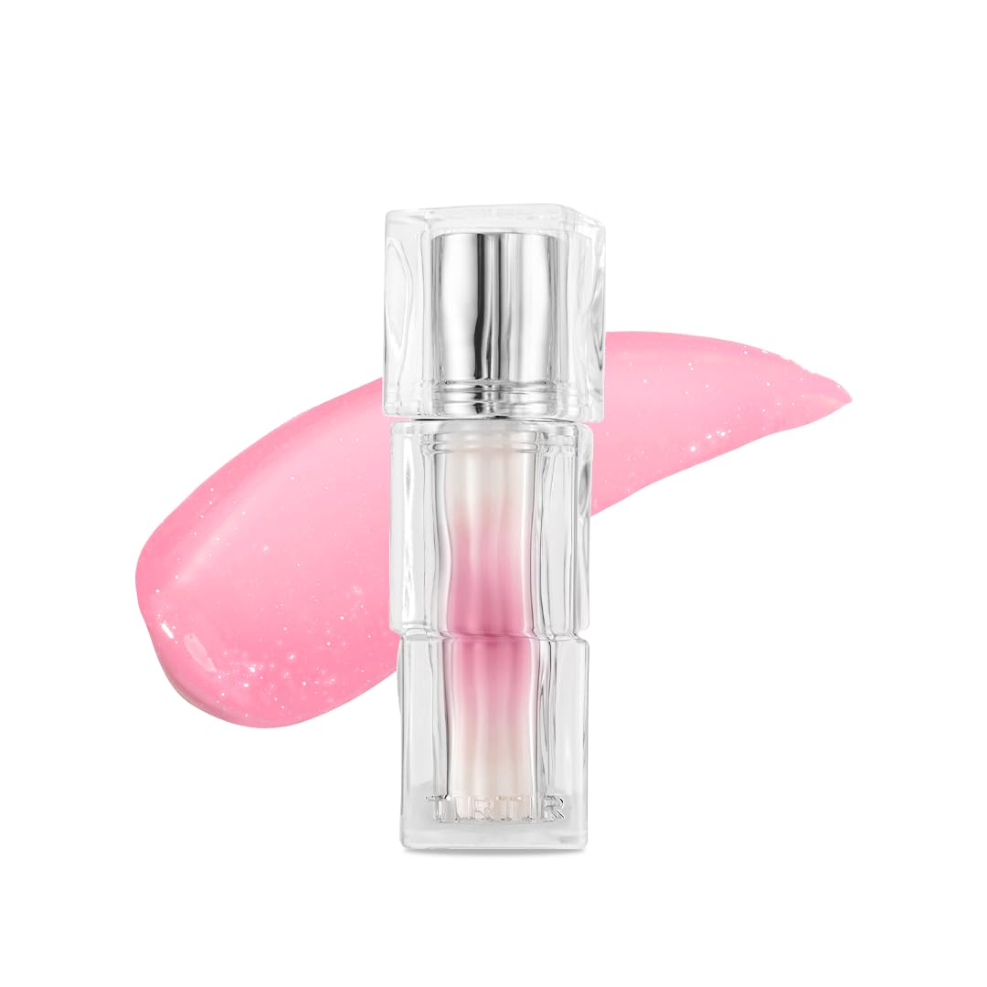 TIRTIR Waterism Tinted Lip Gloss, Kiss Ready Lipgloss, 12H Long Lasting Non Sticky Natural Tinted Glow Korean Multiuse Cheek and Lip Tint for Women gift, #28 WINTERY, 1.8g