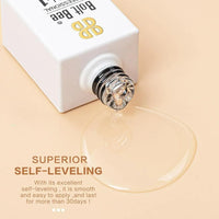 Bolt Bee 6-in-1 Glue 15ml – Base Coat, Nail Glue, Strengthener, Self-Leveling Gel, Slip Solution & Blooming Gel – Soak Off UV/LED Multi-Functional for Nail Art & Extensions