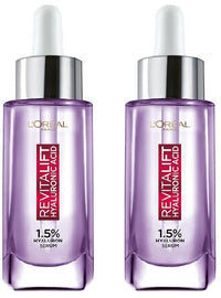 L Oréal Paris Revitalift Serum, Hydrating and Plumping, With 1.5% Hyaluronic Acid, 15ml (Pack of 2)