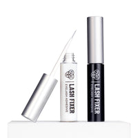 PAC Lash Fixer (Eyelash Adhesive) - Black | Waterproof & Quick-dry Invisible Eye Lash Glue Works with Synthetic & natural fiber Lashes | Non-Toxic & Non-allergic for All Skin Types