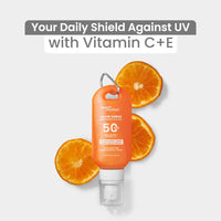 Earth Rhythm Glow Surge Sunscreen Spray SPF 50, Broad Spectrum, Lightweight Brightening Sunscreen for UVA Protection, For all skin types - 100ml