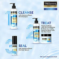 TRESemme HYALURONIC Moisture Boost Shampoo, with Hyaluronic Acid, Sulphate Free & Paraben Free, for Dry Hair, 370 ml