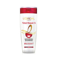 L'Oreal Paris Total Repair 5 Repairing Shampoo with Keratin XS, 396ml & L'Oreal Paris Dream Lengths Conditioner, 192.5 ml