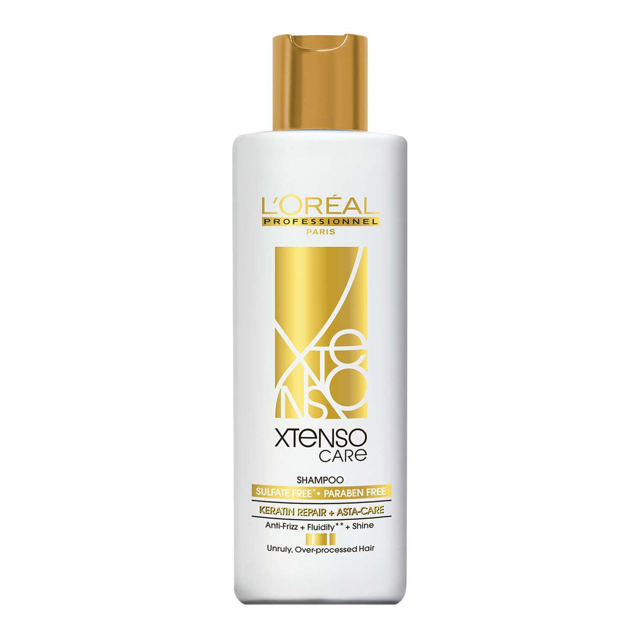 L'Oréal Professionnel Xtenso Care Sulfate-free* Shampoo | For all hair types | Gently cleanses, controls frizz and adds shine | With Keratin Repair and Asta-Care *without sulfate surfactants