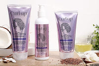 Curl Up Curl Care Bundle with Curly Hair Shampoo, Conditioner and Leave in Curl Defining Cream - For Dry Frizzy, Wavy & Curly Hair - Sulphate Paraben And Silicone Free (Combo of 3)