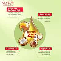 Revlon Color 'n Care Permanent Hair Color for Women Natural Black | Blend of 4 oil's & Shea Butter| For Silky, Shiny & Nourished Hair | 100% Grey Coverage in 5 Minutes | Ammonia Free