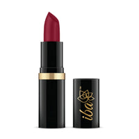 Iba Pure Lips Moisturizing Lipstick for Women - A68 Mystery Red Glossy, 4g | Creamy Finish | Intense Color & Highly Pigmented | Enriched with Vitamin E, Coconut Oil and Shea Butter | Smooth Texture | Makeup