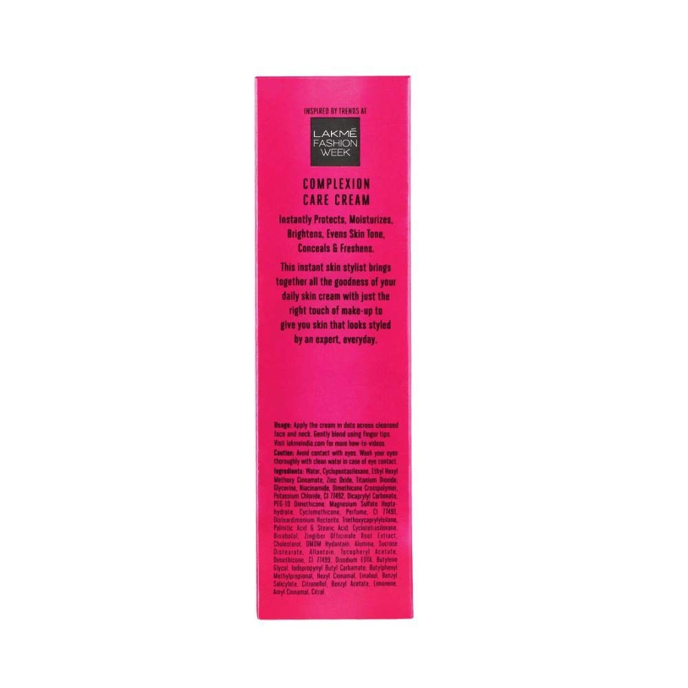 Lakmé Light Coverage Natural Finish 9 to 5 Complexion Care Face Cream For Acne Prone, Beige, 30g & 9 to 5 Complexion Care CC Cream, Almond, 30g
