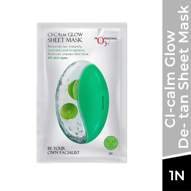 O3+ Ci-Calm Glow Sheet Mask