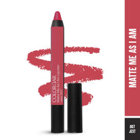 Colorbar Matte me as I am Lipcolor-Jest, Pink, 2 g | Moisturize and condition lips| Long Lasting | Waterproof and Smudge-proof