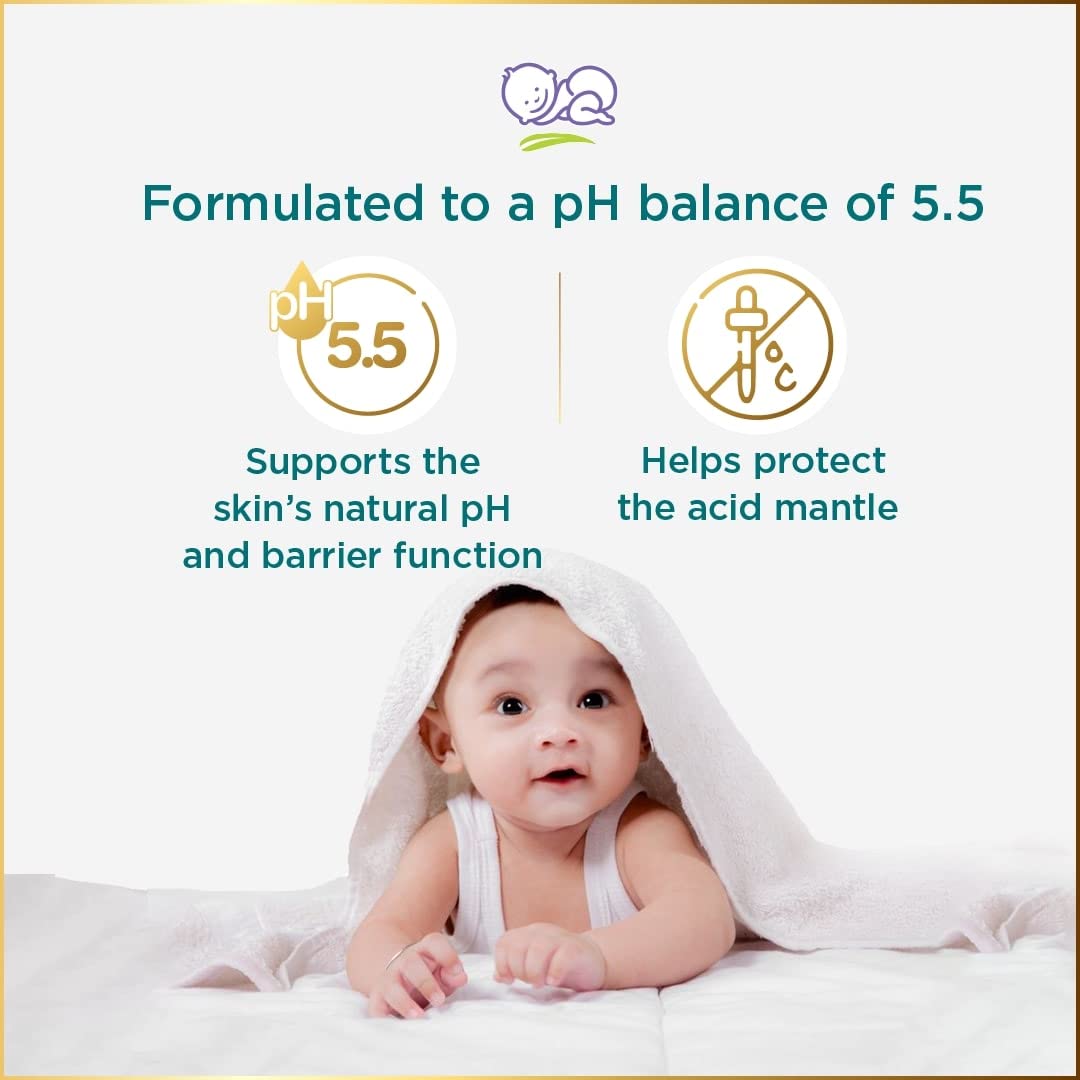 Himalaya Creme Cleansing Baby Bar 125G| pH 5.5|with Coconut milk Protein and Aloe vera|Soap Free|Dermatologically tested |For New borns|For Baby's  sensitive skin| No Parabens|No Synthetic Colors