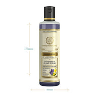 Khadi Natural Herbals Lavender & Ylang Ylang Massage Oil|Paraben & Mineral Oil Free| Quickly absorbing hair oil|Stress-relieving properties|Suitable for All Types of Hair| 210ml