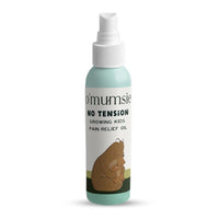 o'mumsie No Tension Baby Pain Relief Massage Oil For 0-7 Years Old | Baby Massage Oil with Mint Crystals, Turmeric Root Extract and Black Pepper For Leg & Body Pains - 50 ml