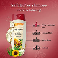 Moha: Sulfate-Free Herbal Hair Shampoo Gel, Mild Shampoo With Goodness of Proven Herbs For Gentle Hair Cleansing & Hair-Fall Control all hair types - 200ml (Pack of 1)