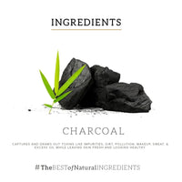 Khadi Natural Activated Bamboo Charcoal Foaming Face Wash With In- Built Face Brush | Anti-Pollution Face Wash| Face Wash for Removing Dead Skin Cells|Powered Botanics|150ml