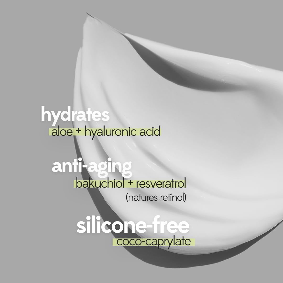 Ruby's Organics Primer for Face Makeup- Infused with Hyaluronic Acid and Bakuchiol, Moisturizing, Hydrating, Non-Greasy, Lightweight, Minimise Pores and Fine Lines, All Skin Type, Vegan - 20ml