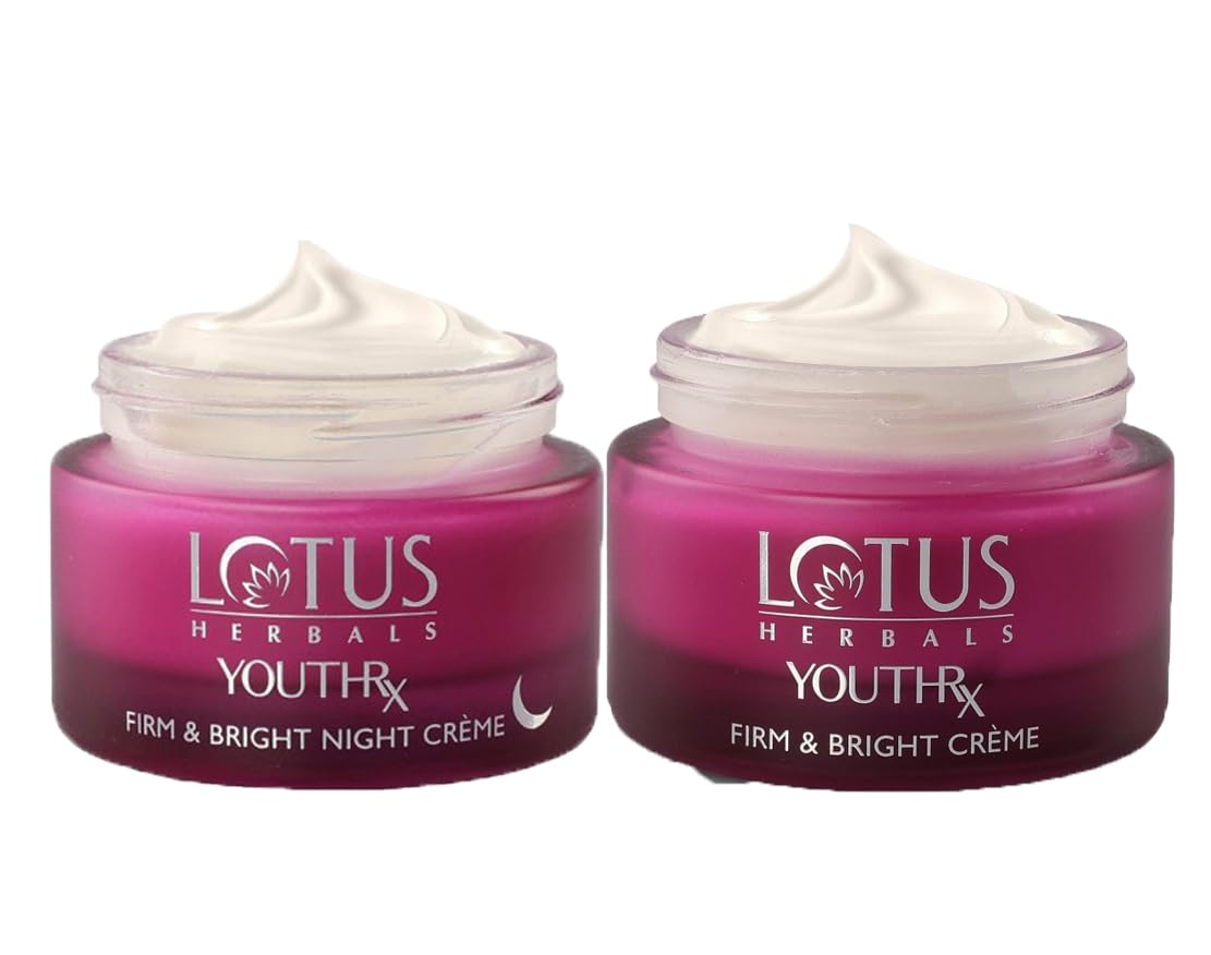 Lotus Herbals YouthRx Firm & Bright Cream_50g + Night Cream_50g (Set Of 2)