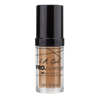 L.A Girl HD Pro Liquid Matte Foundation for Face Makeup - White, Matte & Poreless Ultra Blendable Liquid, Full Coverage & Long Lasting Glow, Natural Finish Infallible, Vegan & Cruelty - 28ml