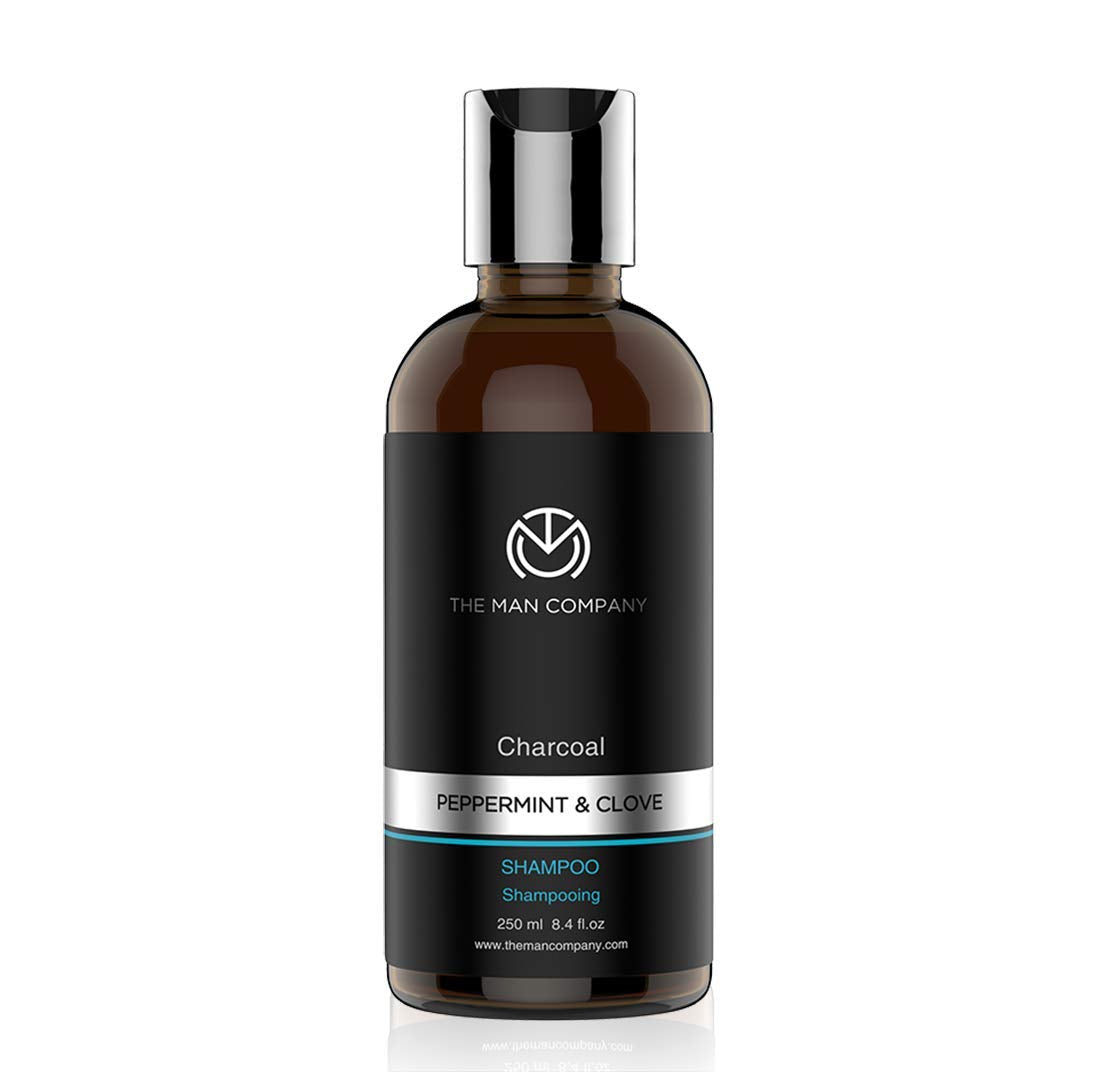 The Man Company Charcoal Care Trio Gift Set| Charcoal Shampoo 250ml, Charcoal Face Wash 100ml, Charcoal Body Wash 250ml | Hair Growth, Detox Skin, Removes Toxins, Antioxidant