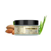 Khadi Natural Protein Hair Cream For Soft & Shiny Hair, Cream For Silky Hair, Natural Hair Cream For Dry Hair, Paraben & Silicone-Free For All Hair Types, Pack of 1