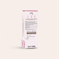 Just Herbs Red Hot Born To Blush Lightweight | Long Stay | Smooth Texture | Moisturises & Hydrates | Dewy Glow Blush Stick with Shea Butter & Cica for Eyes Cheeks and Lips For Women | 14g