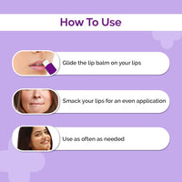 The Derma Co 1% Ceramide Complex Lip Balm with Ceramides & Vitamin E, SPF 30 PA++ for Dry & Chapped Lips - 4g