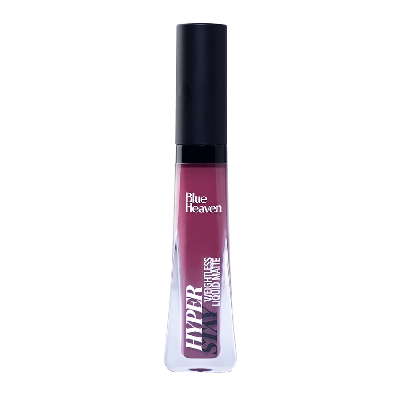Blue Heaven Hyper Stay Weightless Liquid Matte Lipstick | Long-lasting & Smudge Proof | Non-Transfer Matte Lipstick for Women| Wild Plum-07 | 6ml