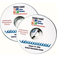 Avery® CD/DVD Labels, Permanent, 8692, Matte White, Pack of 40