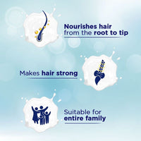 Clinic Plus Strong & Long Protein Shampoo 1 l, With Milk Proteins & Multivitamins for Strong, Healthy and Long Hair - Hair Growth Shampoo for Women & Clinic Plus Strong & Long Health Shampoo 355 ml