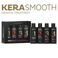 Godrej Professional Kerasmooth Keratin Treament - No Formaldehyde - Monodose, 60Ml X 4 Bottles, All