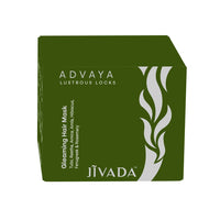 Jivada Gleaming Hair Mask with Rosemary, Hibiscus & Amla | Arnica, Tulsi & Fenugreek | For Dry & Frizzy Hair |Silky & Shiny Hair | All Hair Types | Women & Men | Sulphate & Paraben Free | 100 Gram