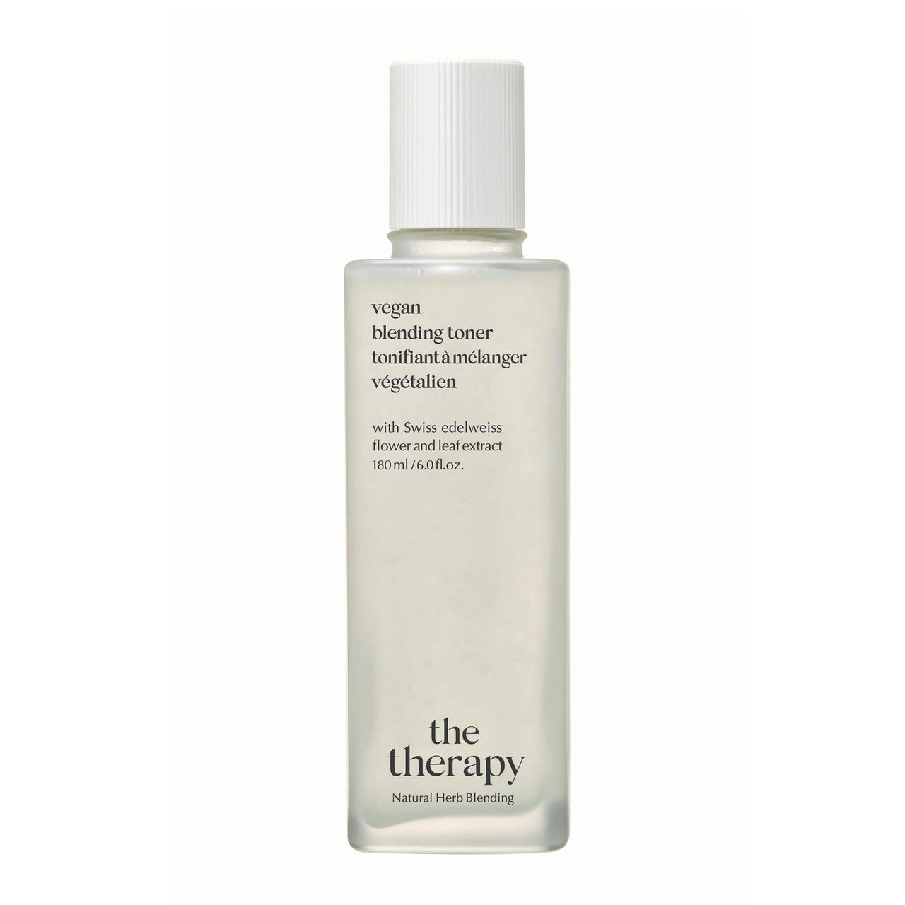 The Face Shop Therapy Vegan Blending Toner | Organic Vegan Soothing Face Toner | Elasticity Improvement & Deeply Hydrating|K-Beauty|180ml
