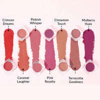 Olivia Tints & Tones 3-in-1 Lip, Cheek & Eye Tint | Paraben-Free | Creamy Matte Finish | Hydrating & Blendable Formula | No Harmful Colours or Preservatives | Caramel Laughter - 02 | 15g