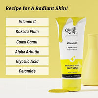 Chemist at Play Anti-Aging Body Lotion with 4% Retinol, Niacinamide & Zemea 200ml + Brightening Boost Face Wash | Brightens & Gives Radiance | Cleans Oil & Dirt 100 ml
