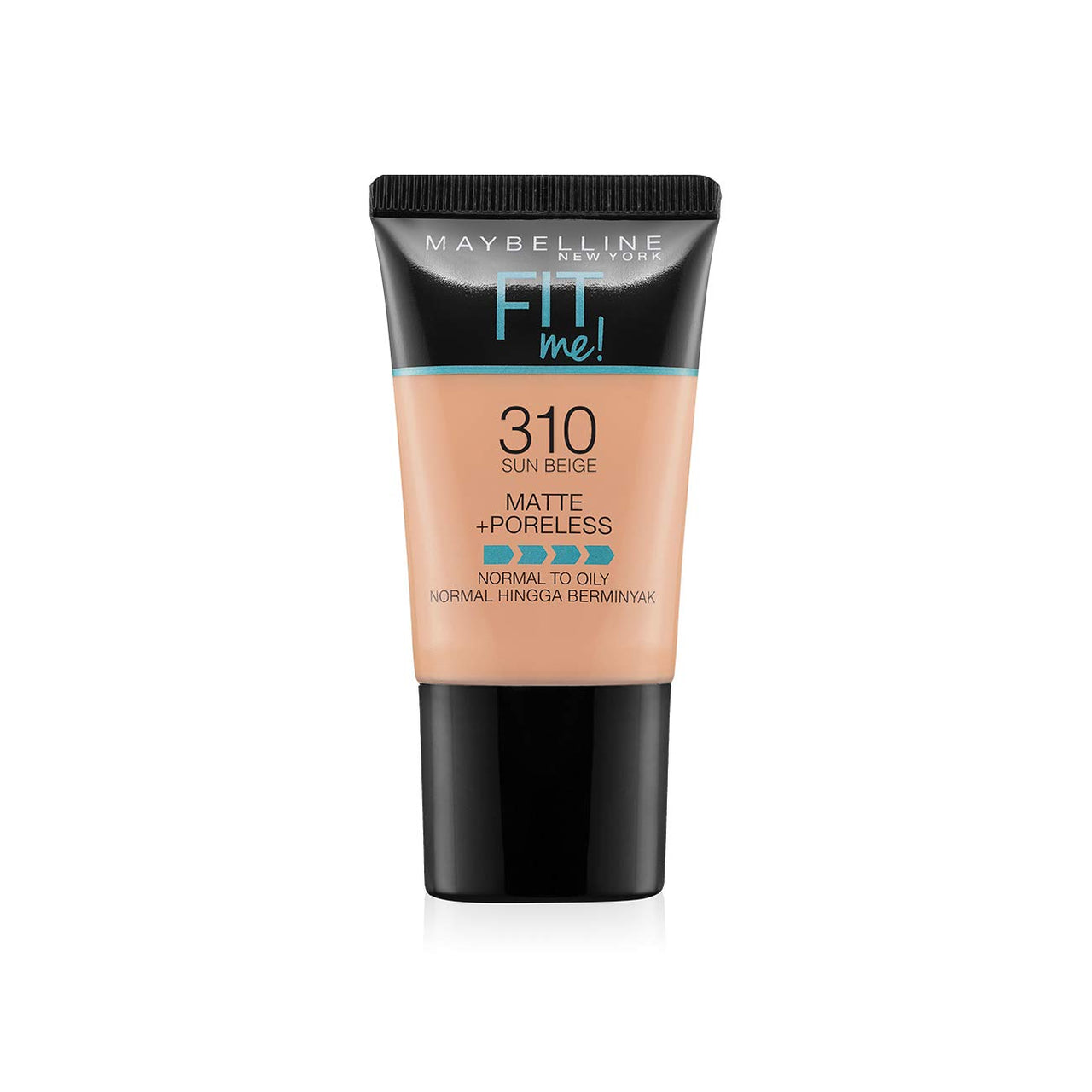 Maybelline New York Instant Age Rewind Concealer, Caramel, 6Ml And New York Fit Me Matte+Poreless Liquid Foundation Medium Coverage For Oily Skin Tube, 310 Sun Beige, 18Ml, Pack Of 1