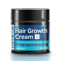 Ustraa Hair Vitalizer Shampoo - 250ml | Dermatologically Tested, Helps Keeps Your Hair Healthy & Hair Growth Cream - 100g | Helps improve Hair Roots Strengthen