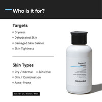 Minimalist 5% Aquaporin Booster | Face Wash For Dry Skin with Hyaluronic Acid | Hydrating | Sulphate Free | Non- drying Cleanser | For Women & Men (100 ml)