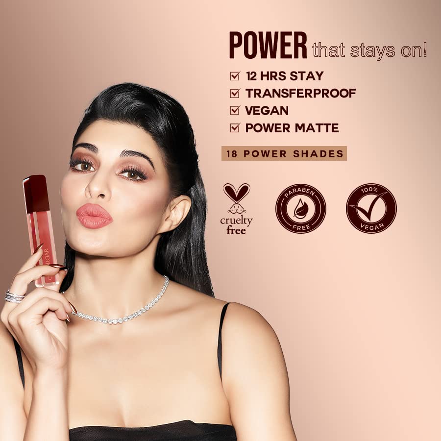 Colorbar PowerKiss Vegan Matte Lipcolor, Bitch Kiss
