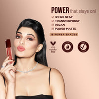Colorbar PowerKiss Vegan Matte Lipcolor, Bitch Kiss