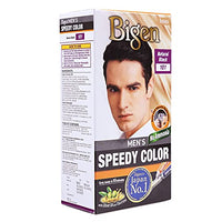 Bigen Men's  Speedy Color, Hair Color, 80g - Natural Black 101 (Pack of 1)