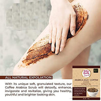 Online Quality Store Arabica A+++ Raw Coffee Powder Body Scrub, 100 g |Tan Removal |Coffee Powder for Skin & Hair| Paraben & SLS Free |coffee powder for face whitening (100g, Pack of 1)